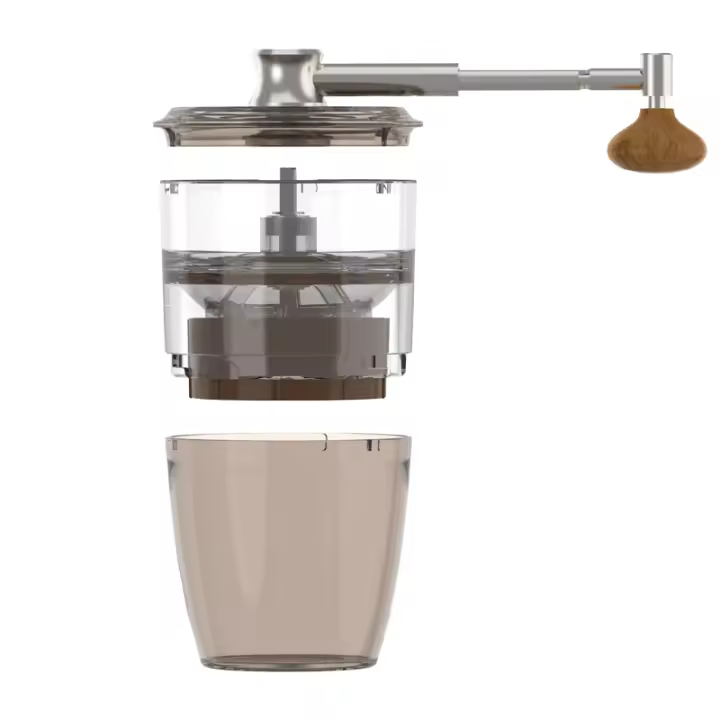 Máquina de Espresso Portátil Compacta - Alimentada por USB y Batería, Batería de Lithium Recargable, Calentamiento Inalámbrico, Máquina de Café with Bomba para Casa U Oficina - 1