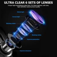 Cámara de tablero con Espejo para Automóvil, Cámara de Espejo retrovisor inteligente de 4,3 ", resistant to Agua, Gran angular frontal y trasera de 1080P HD - details 2