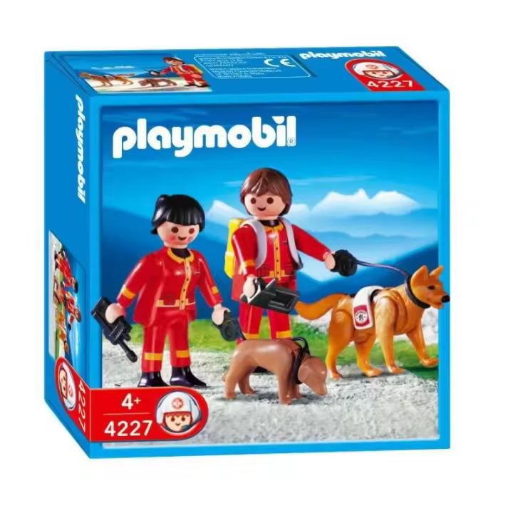 PLAYMOBIL - EQUIPO DE RESCATE CON PERROS, 4227, TIENDA CON LICENCIA OFICIAL - 1