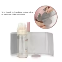 Calentador De Botella Para Bebé Portátil Con 3 Temperaturas Ajustables USB Calentador De Leche Para Viaje En Coche Seguro Y Ecológico Tamaño Medio - details 26