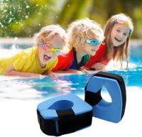 SKYB Bandas de Natacion para niños, paquete de 6 discos flotantes de EVA, Bandas de Natacion coloridas para niños de 3 a 14 años que están opening in Nadar, anillos de peso recomendaciones de 15 to 30 kg - details 1