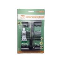 MOLCARAUTO Kit Reparación Pinchazos Emergencia Reparador Neumáticos Moto Coche 10xMechas - details 0