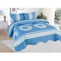 Colcha boutí + 2 fundas de almohada , Estampada para Primavera, Verano, otoño e Invierno. 100% Microfibra 90cmx 135cmx150xcm - details 0