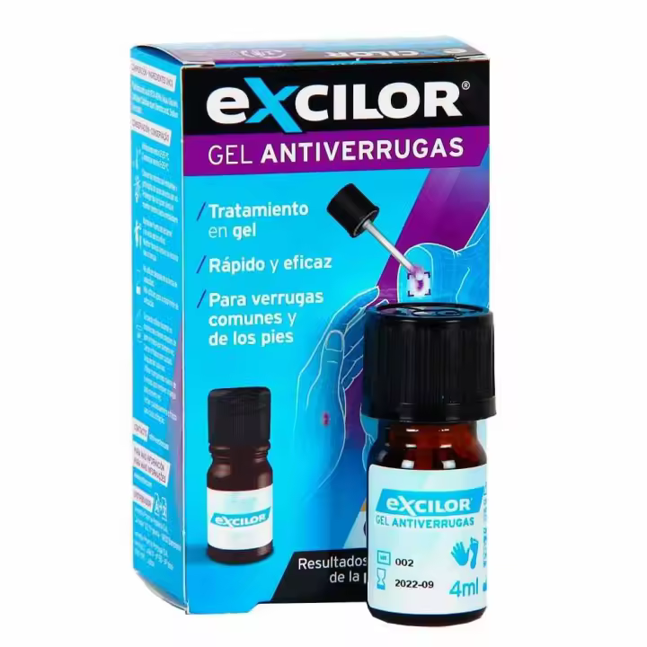 Excilor Gel Antiverrugas 4 ML - 1