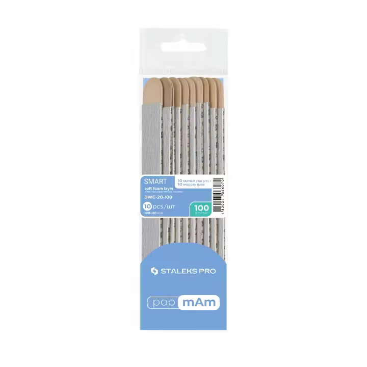 Lima soft desechable grano 100 + palo 10 unidades - 1