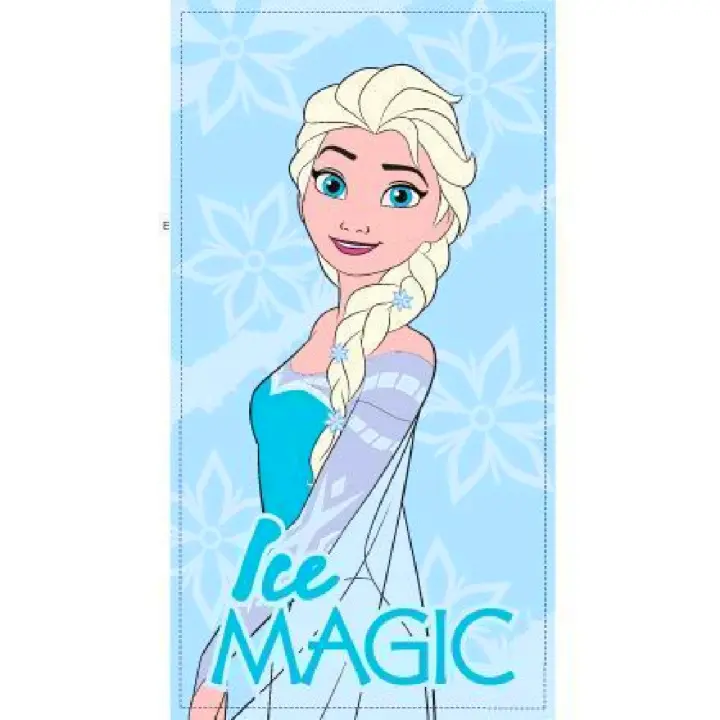 Toalla de playa FROZEN,Toalla de baño,MICROFIBRA 100% POLYESTER,MEDIDAS 70x140cm,cm,fespu - 1