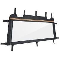Parabrisas Trasero Para UTV Protector De Viento Transparente Para Polaris RZR XP 1000 2014-2021 RZR XP TURBO 2016-2021 Impermeable - details 1