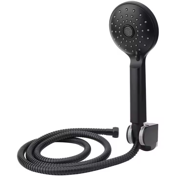 ABS ajustable ducha mano, titular ducha manguera set baño Accesorios - 1