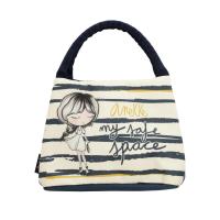 Merendera pequeña Anekke Memories - Bolsa porta alimentos o nevera - Dos asas cortas de mano - Cierre de cremallera - Interior de aluminio - Ref. 40484-102 - Mide 23 x 19 x 16 cm - details 0