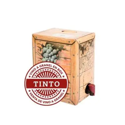 Vino Tinto Joven en bag in box 5 litros - Vinoenbox.com - Urizarna - 1