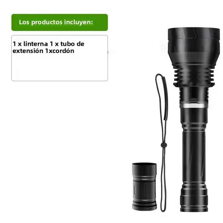 Lampara De Buceo Profesional 1000M Nueva 3*XHP 360 LED Luz Submarina Super Brillante Scuba Flashlight Antigolpes Recargable - 1