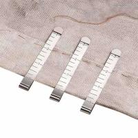 Clips De Costura De Acero Inoxidable Para DIY Marcado De Ropa Y Costura Herramienta De Regla Para Bordado Y Quilting - details 2