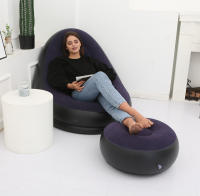 OTAUTAU Sofá Inflable Con Taburete Estuche Reclinable Portátil Para Camping Y Jardín Color Único Producto SF029 - details 4