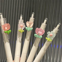 Bolígrafos De Gel Creativos Kawaii Para Oficina Y Escuela Accesorios De Oficina Suministros Escolares Bolígrafo De Punto De Seda Secado Rápido Aesthetic - details 4