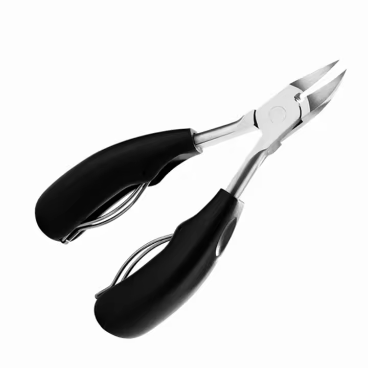 Tijeras De Uñas Profesionales Para Pedicura Herramientas De Paroniquia Conjunto De Manicura Acero Inoxidable Hoja Curva Fila De Tijeras Grandes - 1