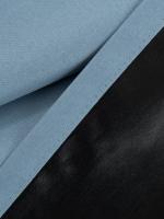 Cortinas Modernas De 100% Negro Con Encaje En La Cima, Material Suave Y Color Sólido Para Sala De Estar Y Dormitorio - details 9