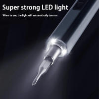 Set De Destornilladores Eléctricos 50 En 1 Con Bit Magnéticos Phillips Torx Herramienta Manual Profesional Con LED Y Tipo-C Para iPhone PC Juguetes - details 3