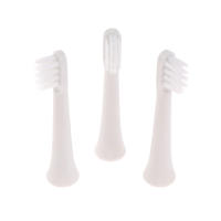 Nuevos 3pcs Cabezas De Repuesto Para Broca Limpia De Bristle Para Broca Sonic Electric T100 Blanqueamiento Suave Vácuo Para Adultos - details 4