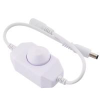 Interruptor De Dimmer LED Regulador De Brillo Para Cadena De Luces De Color Sólido DC 12V 24V Negro Y Blanco - details 5