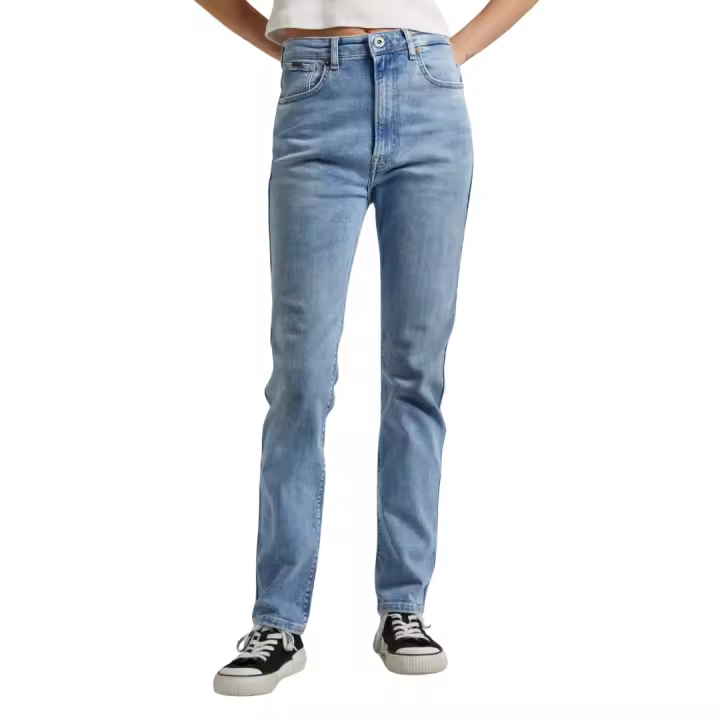 Pepe Jeans Modelo Betty Talla 30/30 Vaquero Fit Slim Tiro Alto Color 000 Denim 95% algodón 5% elastano PL204590MT00 Slim Jeans UHW Ultra High - 1