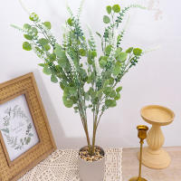 Rama De Lavanda Y Eucalipto Artificial Para Decoración De Boda Y Vaso Flor Sintética Para Arreglo Floral DIY - details 4