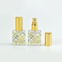 Botella De Perfume Recargable 9ml Contenedor De Líquidos Para Cosméticos Viaje Portátil Vidrio Electroplazado Reutilizable - details 6