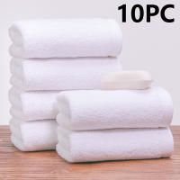 Toallas De Rociador Multifuncionales De Microfibra Suave Blanca 10 Piezas Toallas De Baño De Hotel Toallas De Mano Portátiles Para Limpieza - details 10