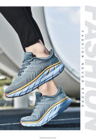 Zapatos De Correr Para Hombre 2023 Moda Algodón Microfibra Talla Grande 39-46 Zapatillas Deportivas De Exterior Estabilidad Transpirables - details 3