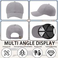 Gorra de Pico de Pato Ajustable para Hombre y Mujer, Diseño Liso Clásico, Accesorio Ideal para Actividades al Aire Libre, Talla Única, Estilo Casual y Duradero - details 2