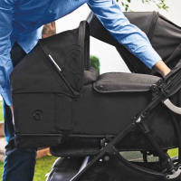Asalvo Capazo Doble Bro – Ligero, Plegable, Acolchado y Ventilado, Desde 0 meses, con Asas y Colchón Extra - details 2
