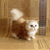 Juguete De Peluche De Gato Simulación Suave Muñeco De Peluche Modelo De Gatito Realista Para Niñas Y Niños Regalo De Cumpleaños O Día De San Valentín - details 2