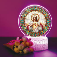 Lámpara Nocturna LED De Jesus Para Decoración De Habitación USB Regalo De Navidad Luz De Regalo Para Fiesta De Año Nuevo - details 7