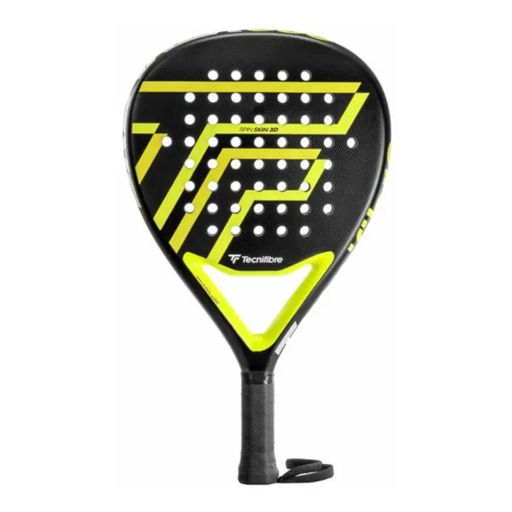 Pala de Pádel Tecnifibre Wall Breaker 355/ Amarilla y Negra - 1
