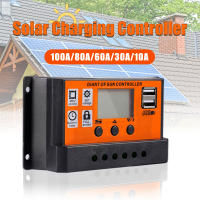 Controlador Solar MPPT 30A 60A 80A 100A Regulador De Batería Y Panel Solar Con USB Doble Y Pantalla LCD De 5V - details 0