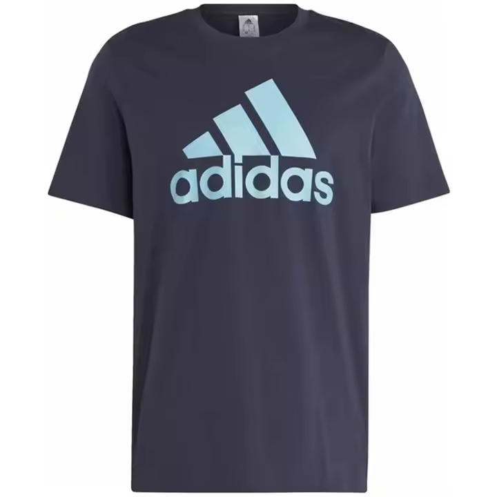 Camiseta de Manga Corta Adidas  para hombre en color azul - 1