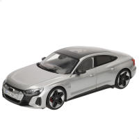 Burago - Maqueta Coche deportivo escala 1:18, material die-cast metal premium, puertas apertura manual, interior detallado, color gris mate, ideal para coleccionistas, coches de colección, deportivos para coleccionar - details 4
