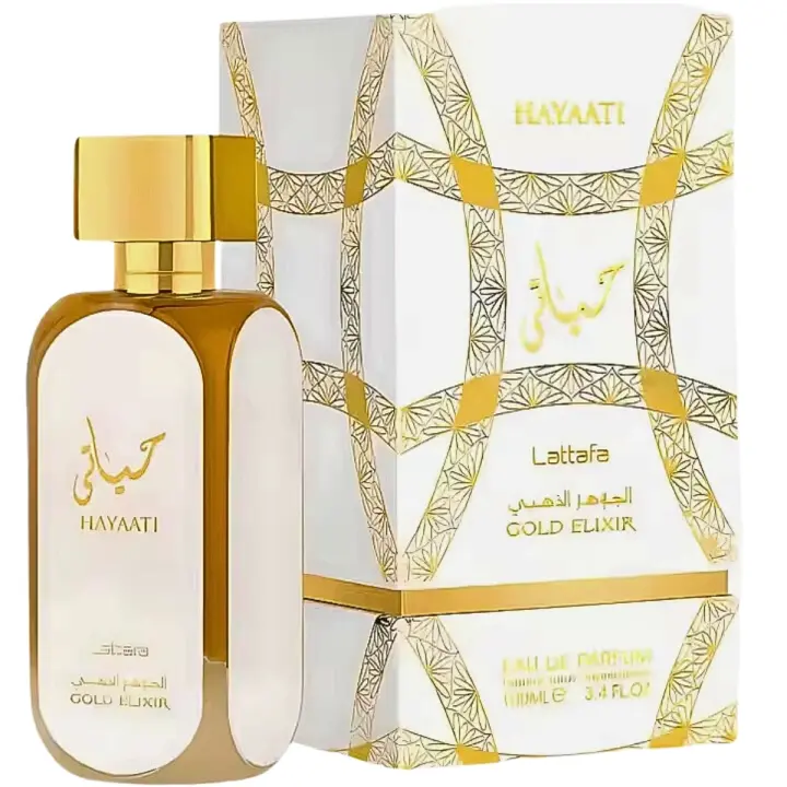 Lattafa Hayaati Gold Elixir Perfume Lattafa Hayaati Eau de Parfum 100ml - 1