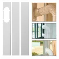 Kit De Adaptador De Ventana Portátil PVC Con Placa Deslizante Y Parachoques Para Aire Acondicionado Tamaño De La Placa 15cm O 13cm - details 6