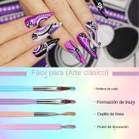 Set De Pinceles Para Uñas Profesionales DianaBeauty Para Acrílico UV Gel Dibujando Puntos Manicura Arte De Uñas Herramientas De Maquillaje - details 13