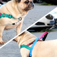 Harnés Reflectante Para Perro Mediano Grande De Nylon Padded Resistente Y Ajustable Para Raza Pitbull Vestido De Durable Para Mascotas De Medio Gran Tamaño - details 11