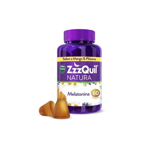 ZZZQUIL NATURA MANGO Y PLATANO 60 UD - 1