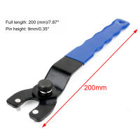 Llave De Angulo Ajustable Para Molienda 8-50mm Herramienta De Reparación Para Tornillo De Bloqueo De Molinillo De Ángulo Material De Acero Inoxidable - details 1