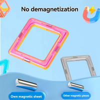 Juguetes Magnéticos Para Niños 30PCS Bloques Constructores Magnéticos Tamaño Grande Conjunto Educativo Regalo Para Niños - details 4