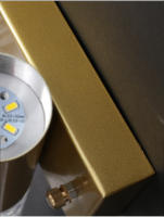 Lámparas De Pared Modernas De Cristal De Burbuja LED Para Baño Dormitorio Sala De Estar Iluminación Interior Decorativa Dorado/Plateado - details 1