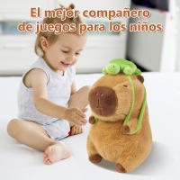 EasySpeed Peluche de Capybara, Peluche de Capibara para niños, Carpincho con Mochila de Tortuga, Peluche de Kapibara de Regalo para niñas y niños (27 cm, 37cm, 55cm) - details 3