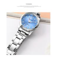 Reloj De Lujo Para Mujer 29mm Moda Acero Inoxidable Con Diamantes Rosa Minimalista Reloj De Pulsera Para Niña Viajes Al Aire Libre - details 10