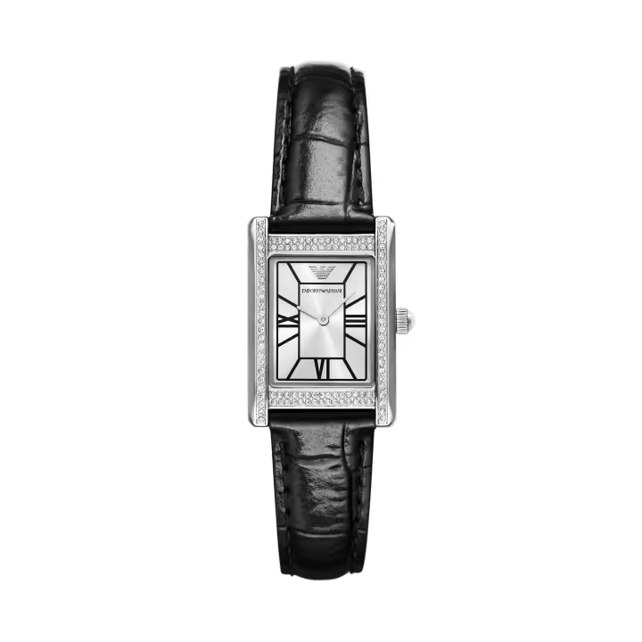Emporio Armani Reloj LEATHER，BLACK，QUARTZ/2 HAND AR11623 - 1