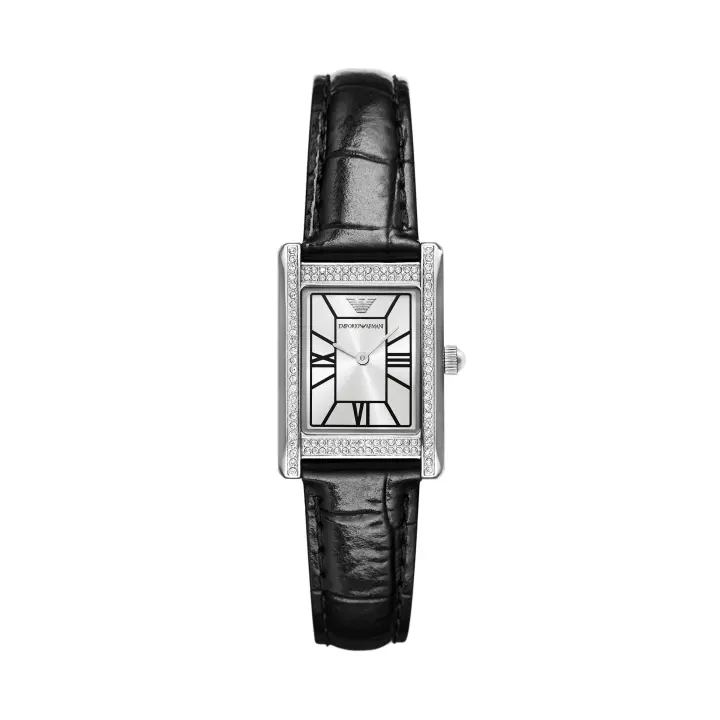 Emporio Armani Reloj LEATHER，BLACK，QUARTZ/2 HAND AR11623 - 1