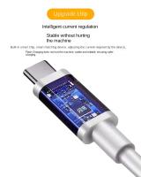 Cable De Carga Rápida USB Tipo C 80W SUPERVOOC 2.0 Para OPPO Reno8 Reno9 Reno10 Pro+ K10 Find X5 X6 pro Material PVC Máxima Corriente 6A - details 5