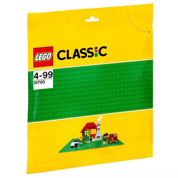 Lego Classic - Plancha de Base verde, 10700, Tienda con Licencia Oficial - 1